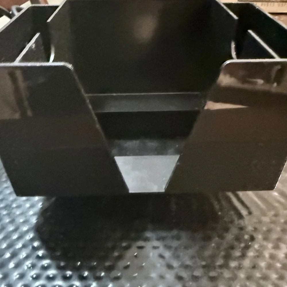 Cuervo Beer Bar Caddy Condiment Organizer Napkin Straw Holder Black